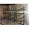Image 1 : *CONTENTS OF MEZZANINE-GREY SHELF RACKING, WHEELBARROW, ASSORTED DOORS & WINDOWS, DOOR &