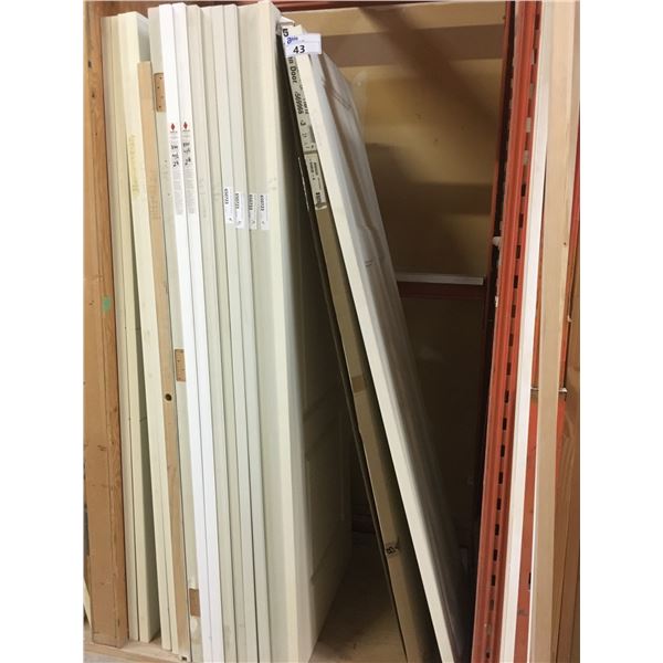 GROUP OF APPROX. 17 ASSORTED DOORS