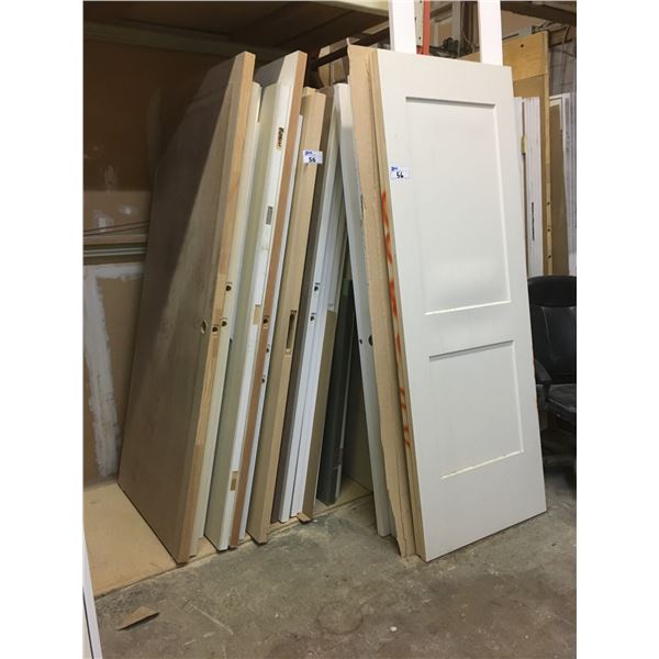 GROUP OF APPROX. 24 ASSORTED DOORS