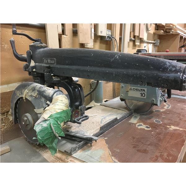 DEWALT RADIAL ARM SAW