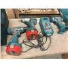 Image 2 : MAKITA TOOLBOX WITH CONTENTS AND 4 MAKITA CORDLESS DRILLS