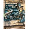 Image 2 : GROUP OF 4 MAKITA POWER TOOLS-SKILL SAW, CORDLESS DRILL, HAMMER DRILL & 13MM DRILL