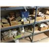 Image 2 : LARGE GREY SHELF RACKING UNIT AND CONTENTS - ASSORTED SHOP SUPPLIES, HARDWARE AND MISCELLANEOUS