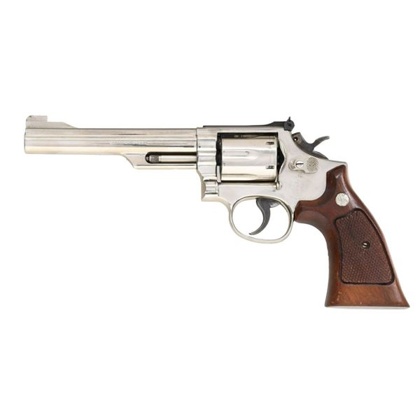 SMITH & WESSON MODEL 19-5 DA REVOLVER.