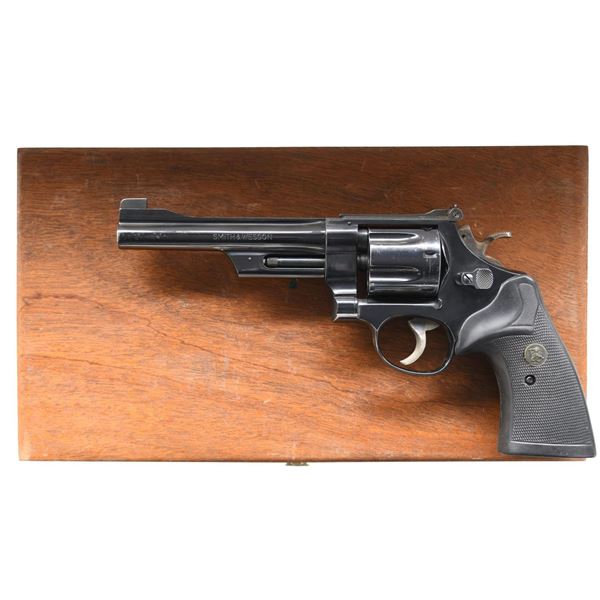 SMITH & WESSON MODEL 27-2 DA REVOLVER.