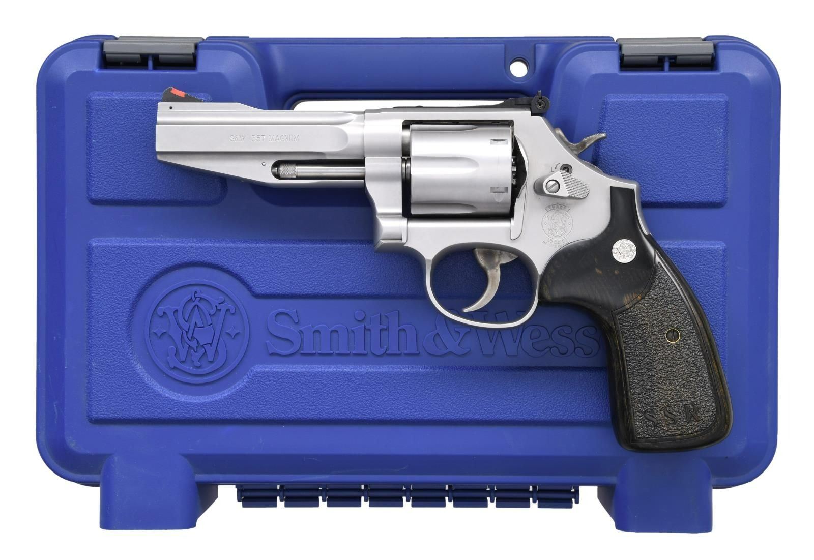 SMITH & WESSON 686-6 PRO SERIES SSR DA REVOLVER.