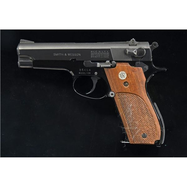 SMITH & WESSON MODEL 39 CURIO PISTOL.