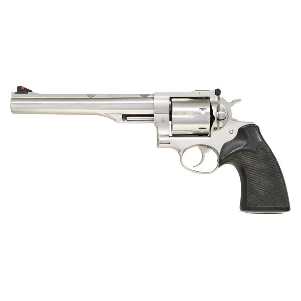 RUGER STAINLESS REDHAWK DA REVOLVER.