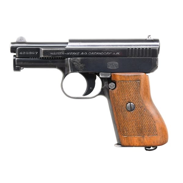 MAUSER 1910/34 SEMI AUTO PISTOL.