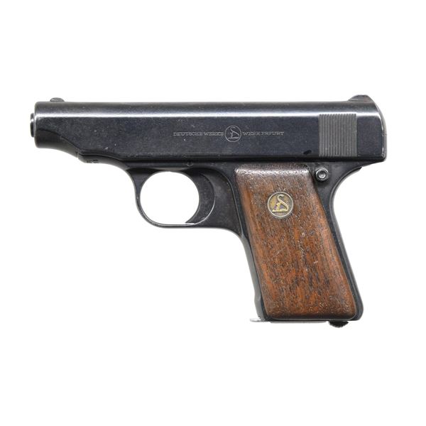 ERFURT ORTGIES SEMI AUTO PISTOL.
