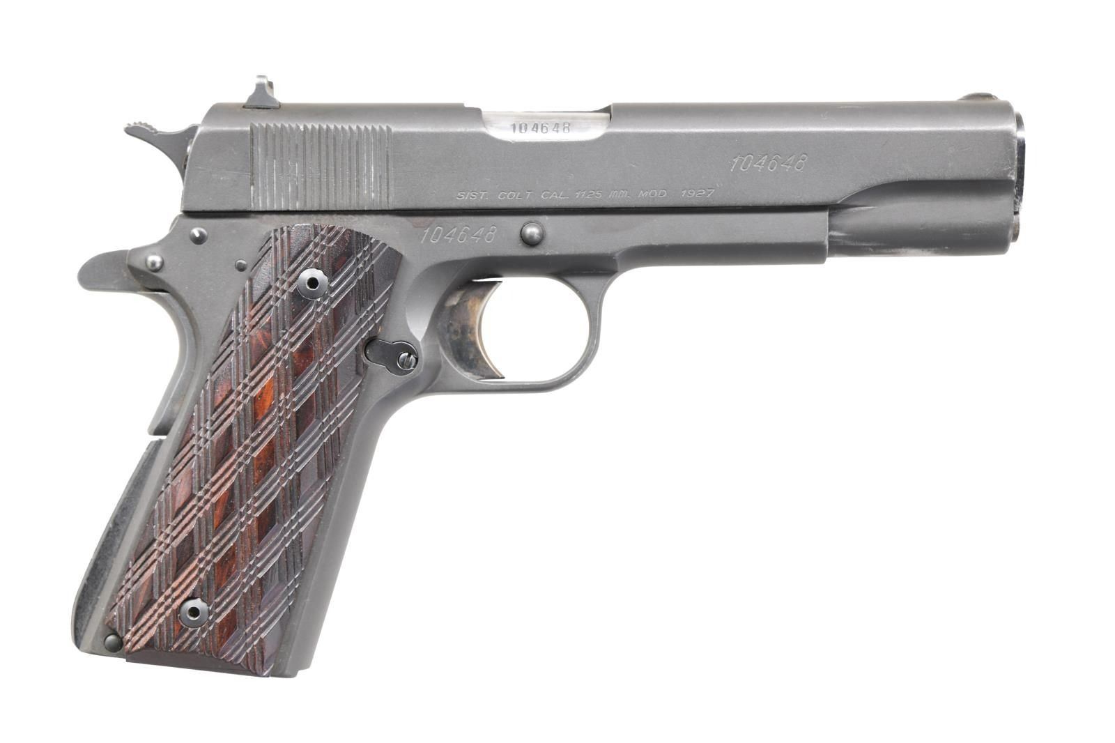 DGFM 1911 ARGENTINE PISTOL Poulin Auctions dgfm-1911-argentine-pistol-poulin-auctions
