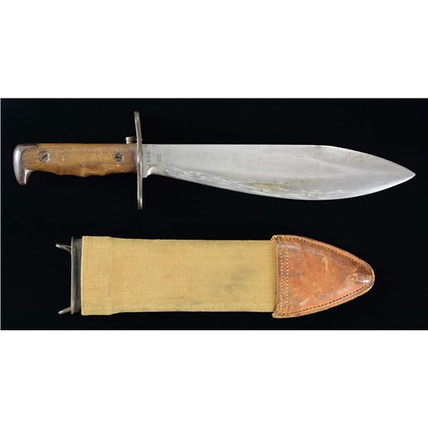 US M1910 BOLO KNIFE.