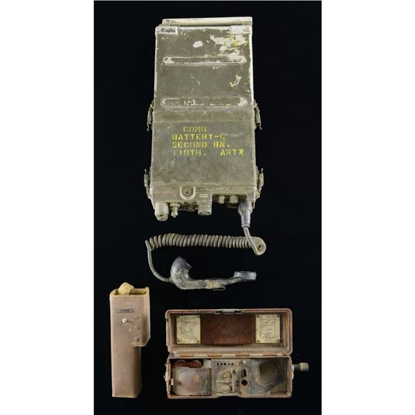 2 MILITARY COMMUNICATION DEVICES & MORE. - Poulin Auctions