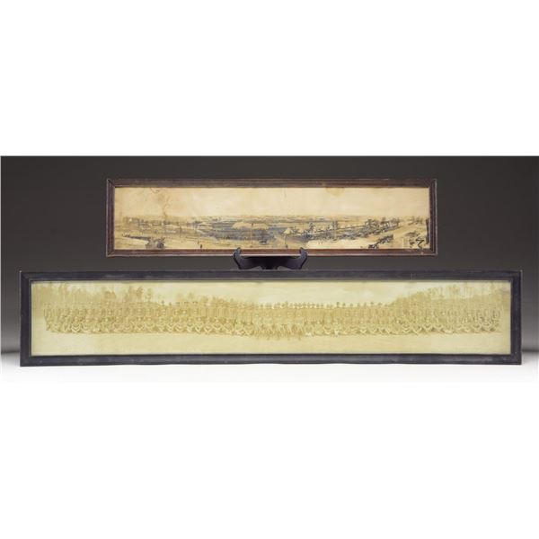 2 WWI ERA PANORAMIC PHOTOGRAPHS.