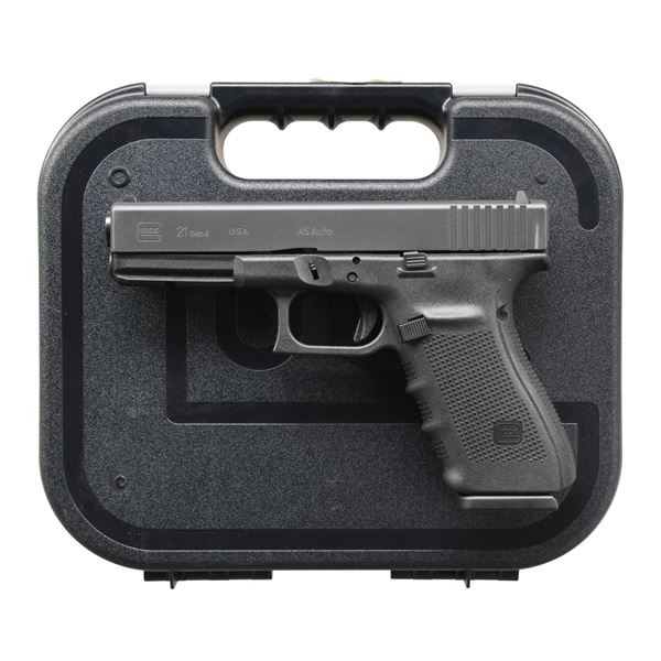 GEN 4 GLOCK 21 SEMI AUTO PISTOL.