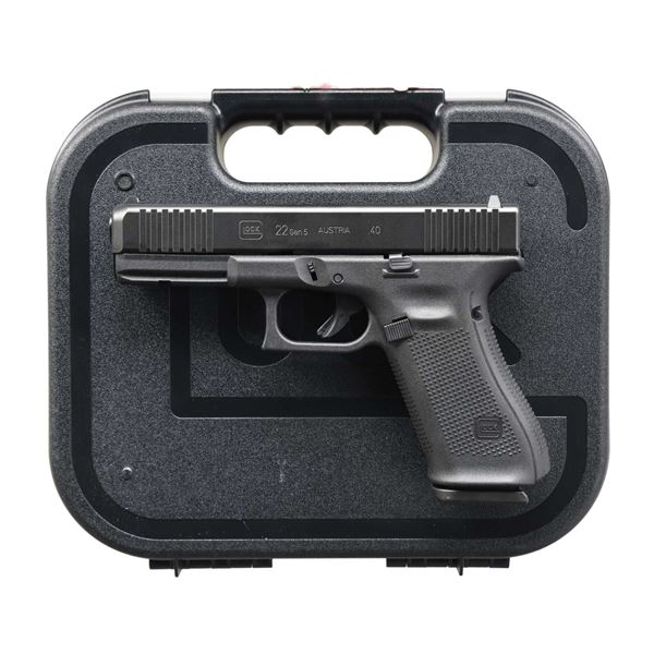 GEN5 GLOCK 22 SEMI AUTO PISTOL.