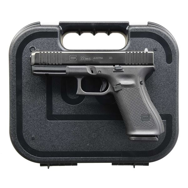 GEN5 GLOCK 22 SEMI AUTO PISTOL.