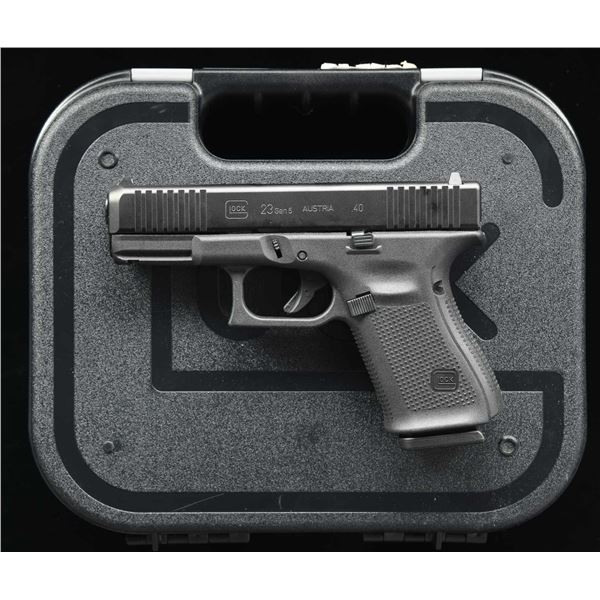 GEN 5 GLOCK 23 SEMI AUTO PISTOL.