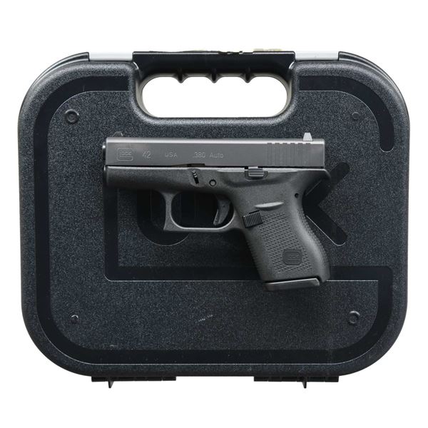 GLOCK 42 SEMI AUTO PISTOL.