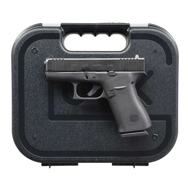 GLOCK 43X SEMI AUTO PISTOL.