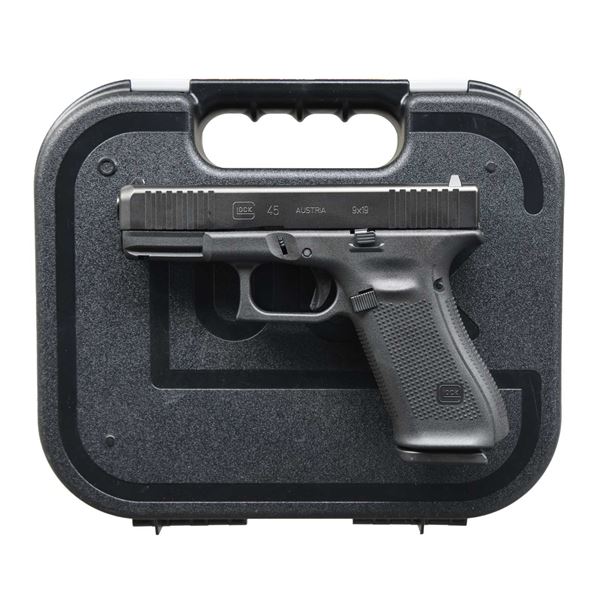 GLOCK 45 SEMI AUTO PISTOL.
