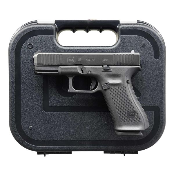 GLOCK 45 SEMI AUTO PISTOL.