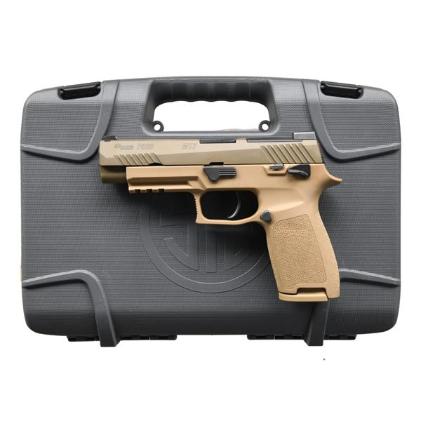SIG SAUER M17 SEMI AUTO PISTOL.