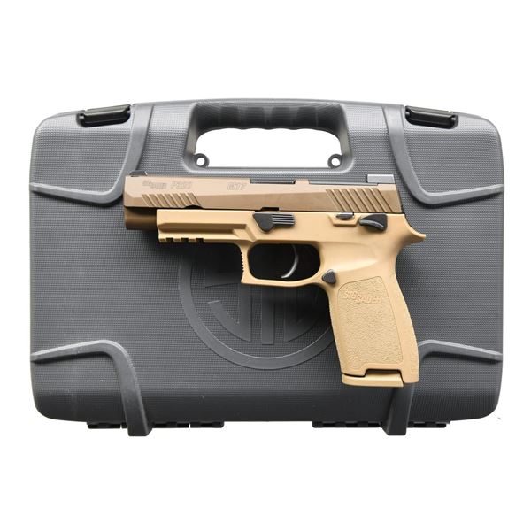 SIG P320-M17 SEMI AUTO PISTOL.
