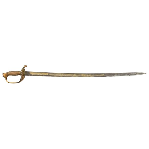 US M1850 FOOT OFFICER’S SWORD.