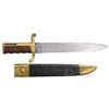 US M1861 DAHLGREN BAYONET WITH SCABBARD.