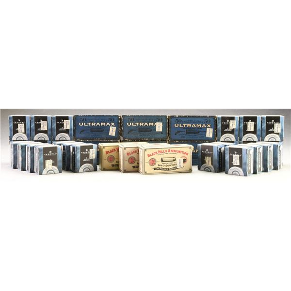 34 BOXES OF 32 H&R MAGNUM AMMO.