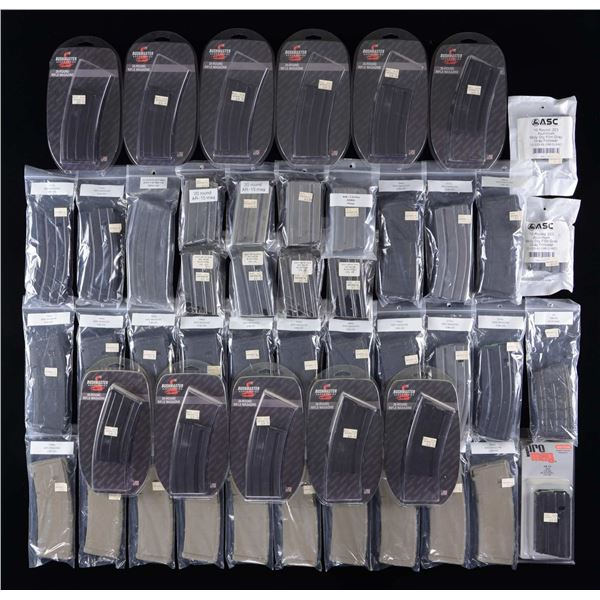 LOT OF ASSORTED AR-15 MAGAZINES.