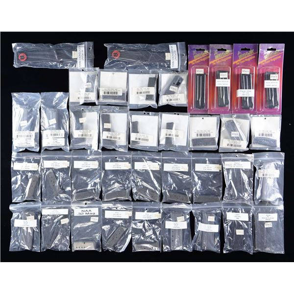 37 VARIOUS PISTOL MAGAZINES