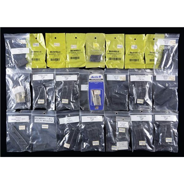 LOT OF ASSORTED .22 CALIBER MAGAZINES.