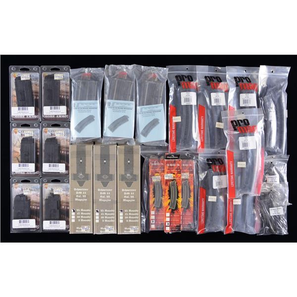 LOT OF ASSORTED RIFLE MAGAZINES.