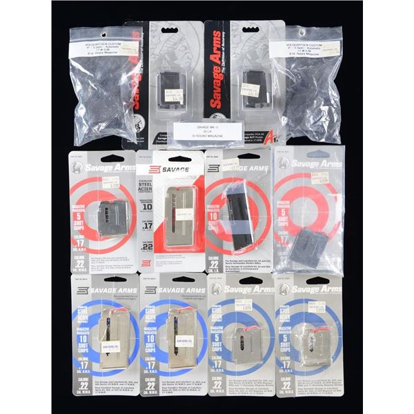 13 SAVAGE & VOLQUARTZEN MAGAZINES.