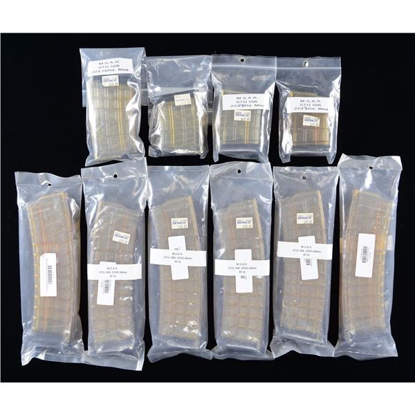 10 M.S.A.R. STG-556 MAGAZINES.