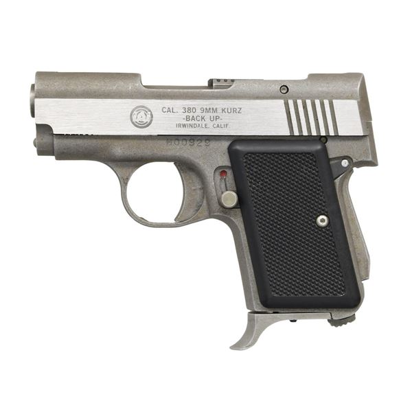 AMT BACKUP SEMI AUTO PISTOL.
