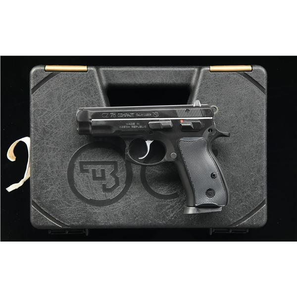 CZ 75 COMPACT SEMI AUTO PISTOL.