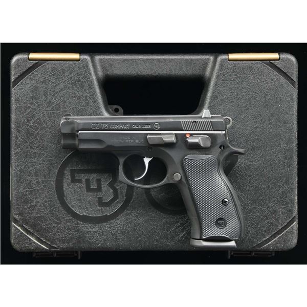 CZ 75 COMPACT SEMI AUTO PISTOL.