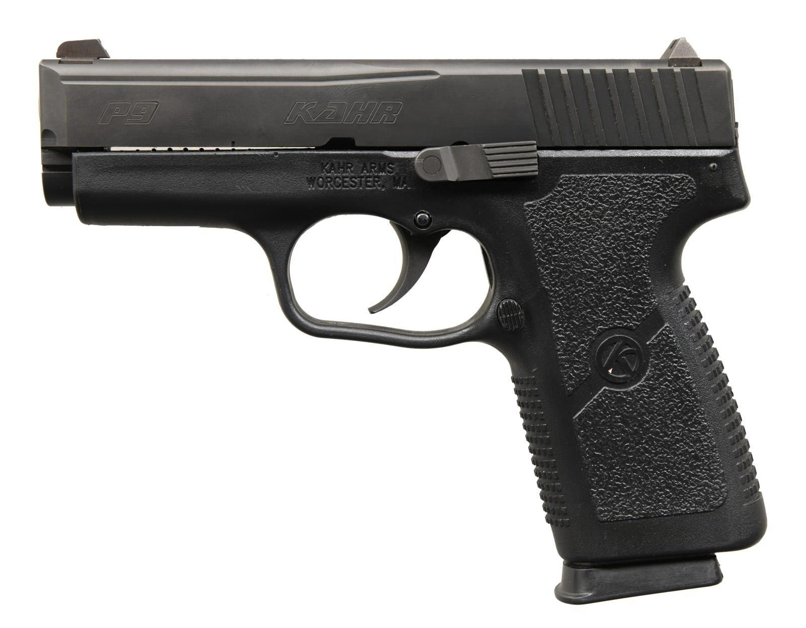 KAHR ARMS MODEL P9 SEMI-AUTOMATIC PISTOL.