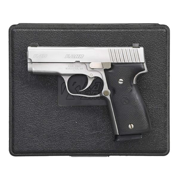 KAHR MODEL K40 SEMI AUTO PISTOL.