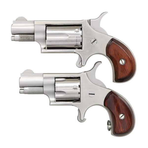 LOT OF 2 NAA DERRINGER SA REVOLVERS.