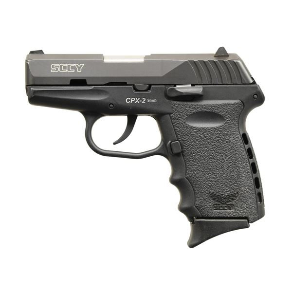 SCCY MODEL CPX-2 SEMI AUTO PISTOL.