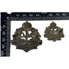 Image 2 : WW1 CEF 249th Battalion, Regina, Cap & Collar Badge Lot