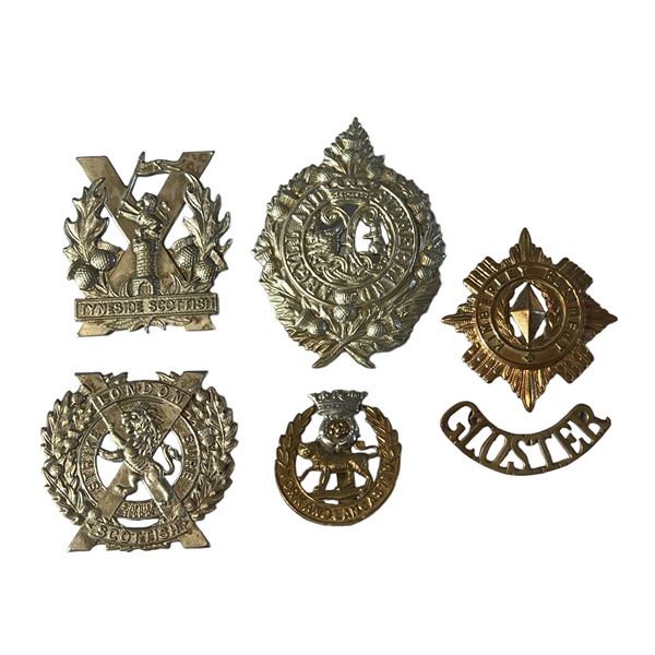 British & South African Military Badge Lot