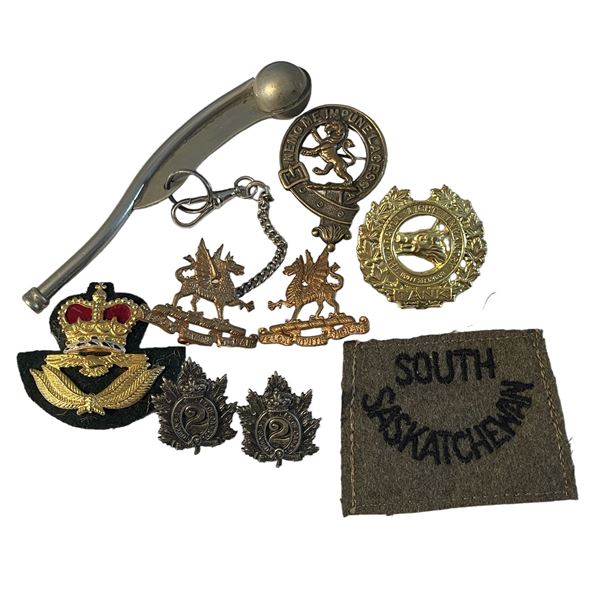 Canadian Badge & Cloth Lot