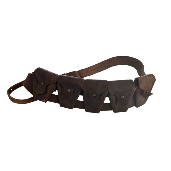 WW1 Leather Bandolier
