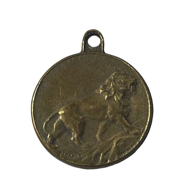 Belgian Wounded Soldiers Pendant Medallion
