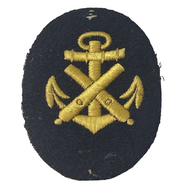 WW2 German Kriegsmarine Ordnance NCO Career Sleeve Badge
